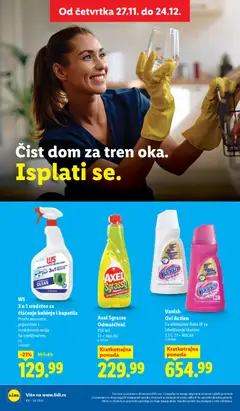 Lidl katalog - pregled Lidl kataloga - važi od 11.12.2025 | Strana: 38 | Proizvode: W5