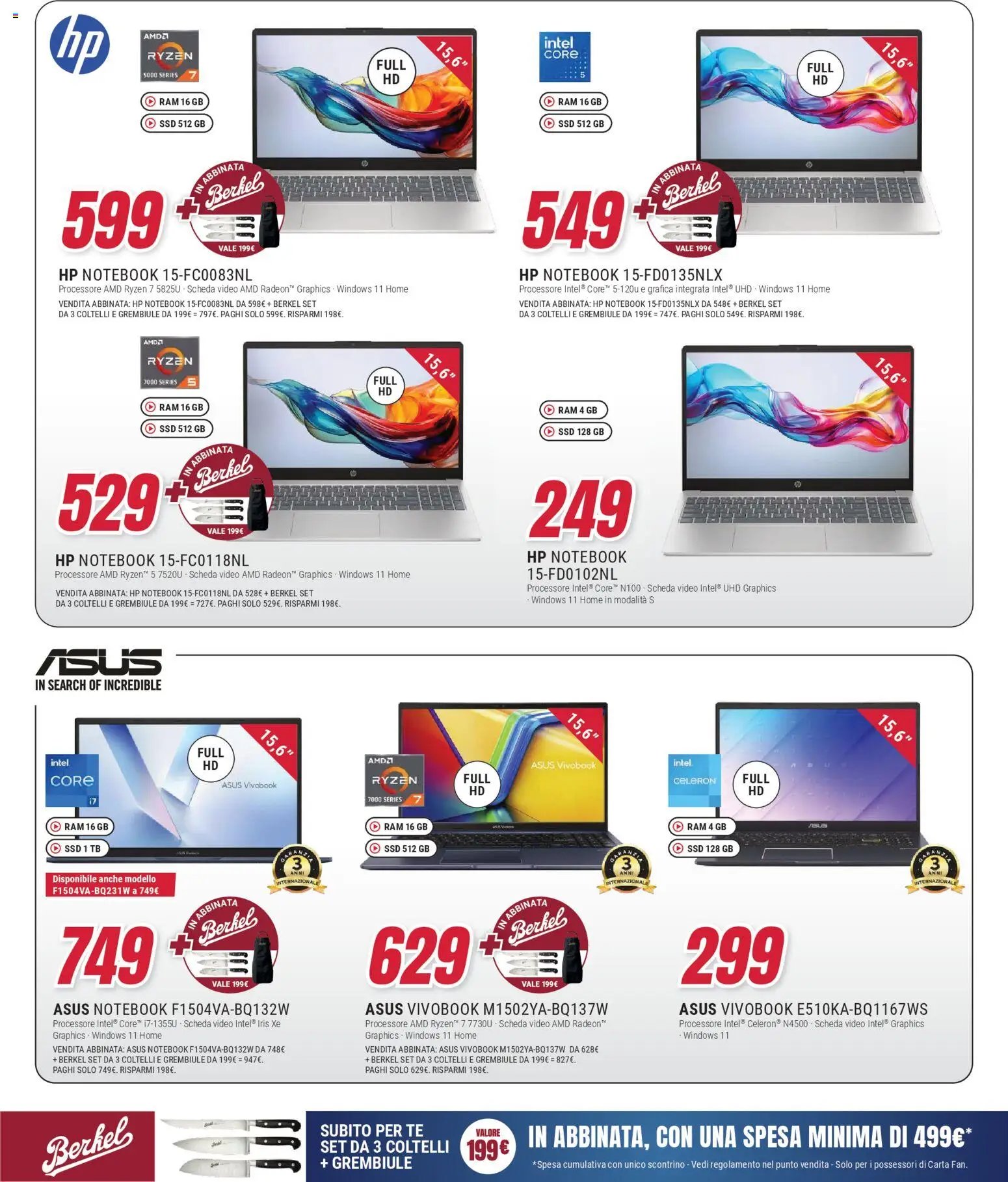 Volantino Trony del 09.04.2026 | Pagina: 24 | Prodotti: Notebook, Tè, Video, Grembiule