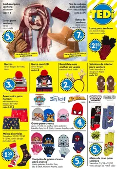 Pré-visualização TEDi folheto válido de 07.11.2025 | Página: 31 | Produtos: Botas, Luvas, Gorro, Meias