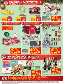 Spar katalog akcije – veljaven od 17.12.2025 | Stran: 34 | Izdelki: Banane, Ribe, Goveje meso, Solata