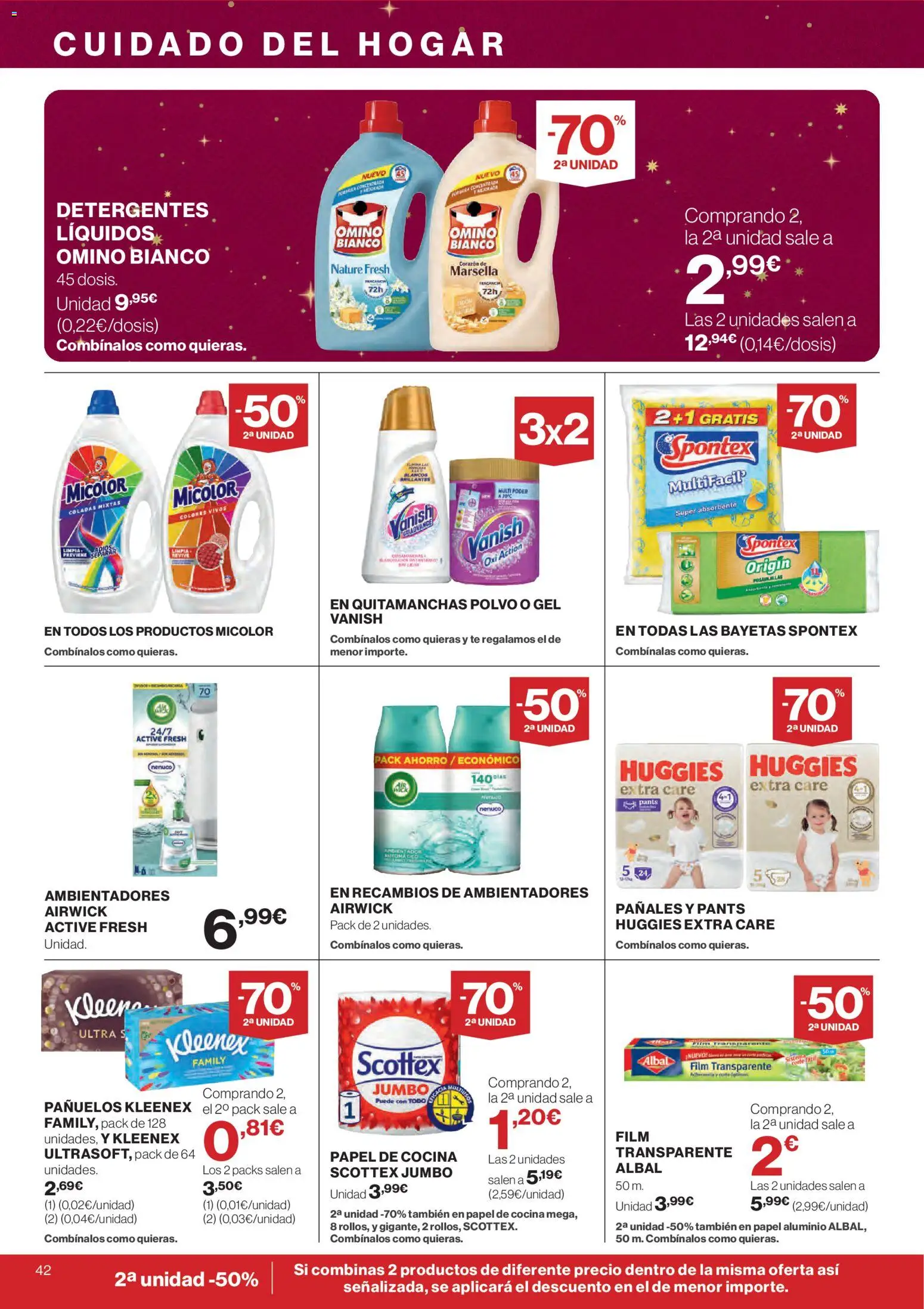 Hipercor catálogo │ válido desde el 18.12.2025 | Página: 47 | Productos: Polvo, Quitamanchas, Té, Cocina