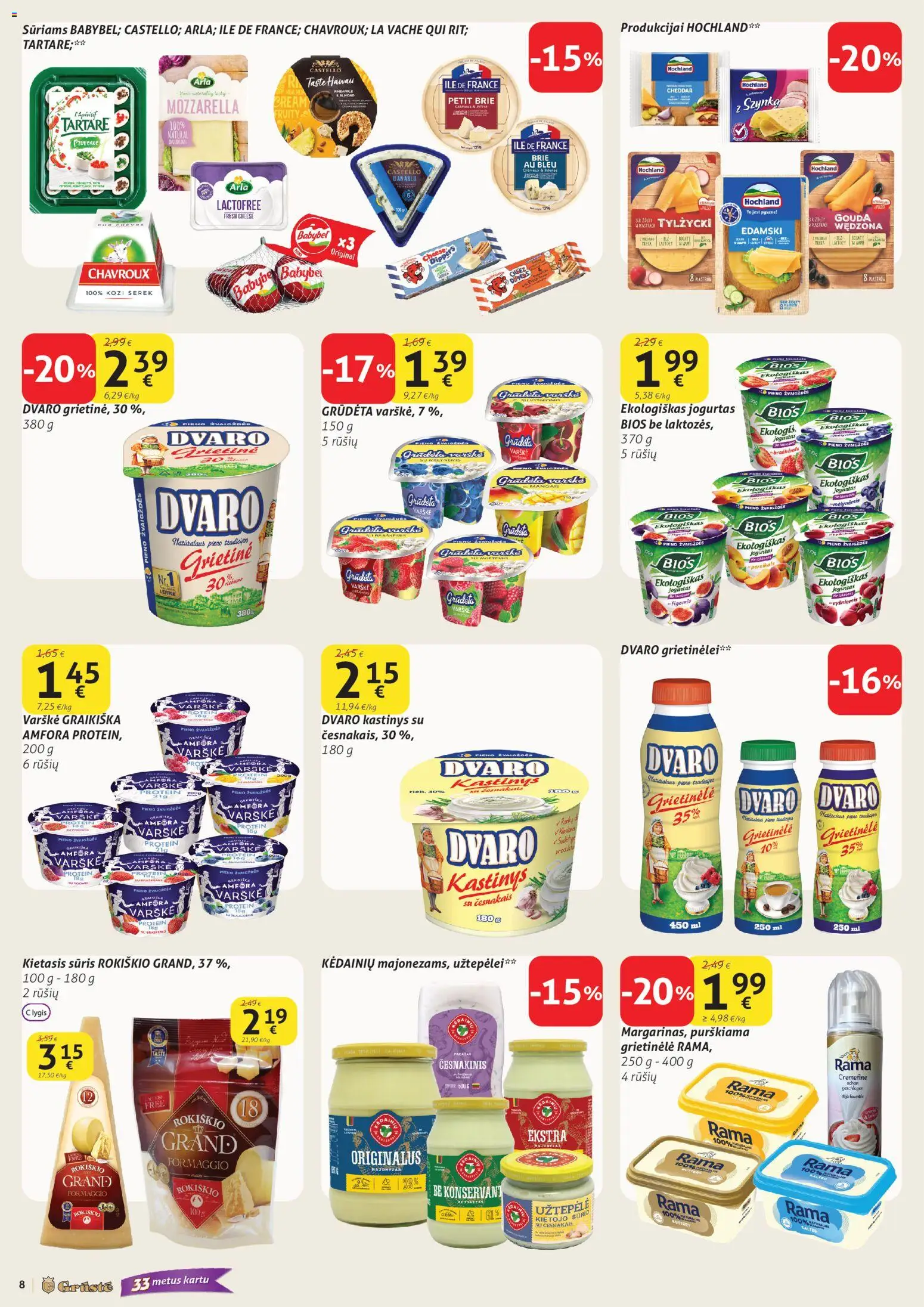 GRUSTE akcijos nuo 01.04.2026 | Puslapis: 8