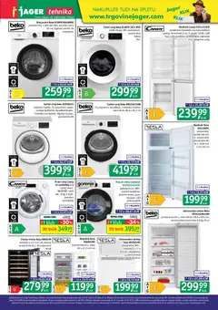 Jager katalog akcije – veljaven od 25.02.2026 | Stran: 13 | Izdelki: Hladilnik, Susilni stroj, Vitrina, Omara