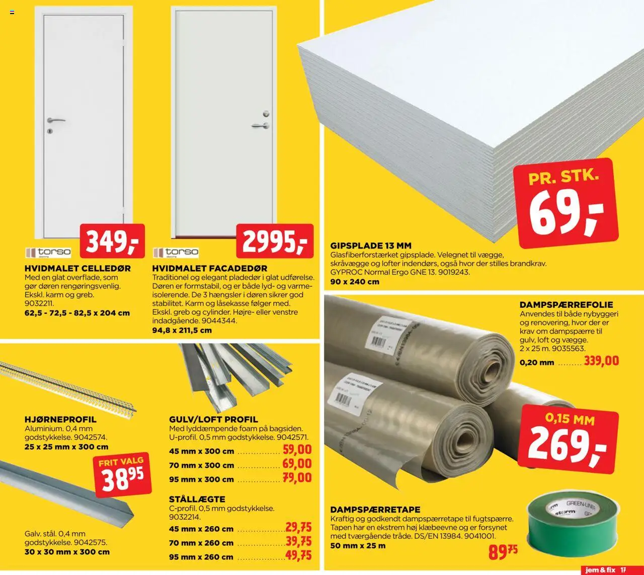 Jem & fix Tilbudsavis gyldig fra 24.08.2025 | Side: 17 | Produkter: Lyd, Søm