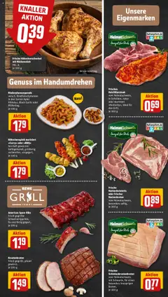 Rewe ihr Kaufpark Prospekt 	 ab 20.10.2025 gültig | Seite: 9 | Produkte: Hahnchenschenkel, Spare ribs, Äpfel, Krustenbraten