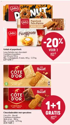 Lotus cake DONUT, Lotus cake DONUT 6x - Voorbeeld van een folder van Delhaize, geldig van 23.10.2025 | Pagina: 21