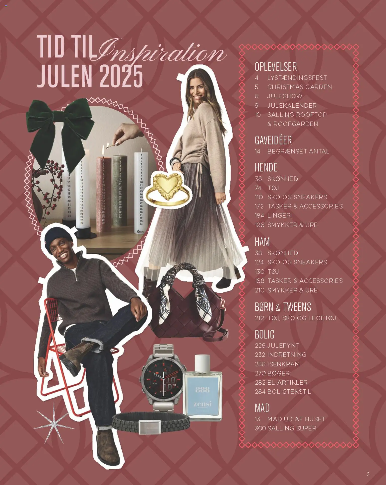 Salling tilbudsavis – gyldig fra 01.11.2025 | Side: 3 | Produkter: Sneakers, Ure, Tasker, Sko