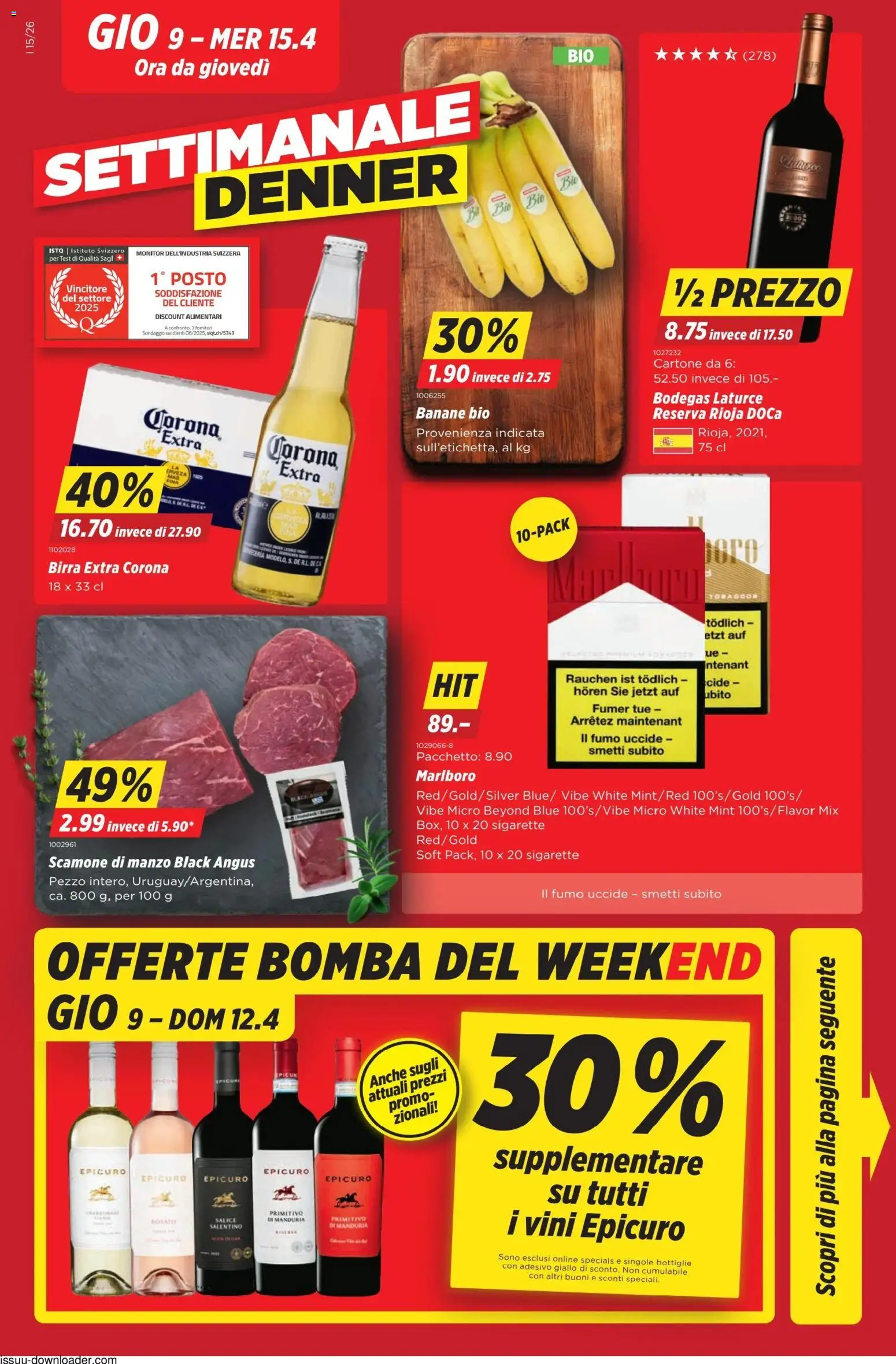 Denner aktionen IT – gültig ab 09.04.2026 | Seite: 1 | Produkte: Monitor