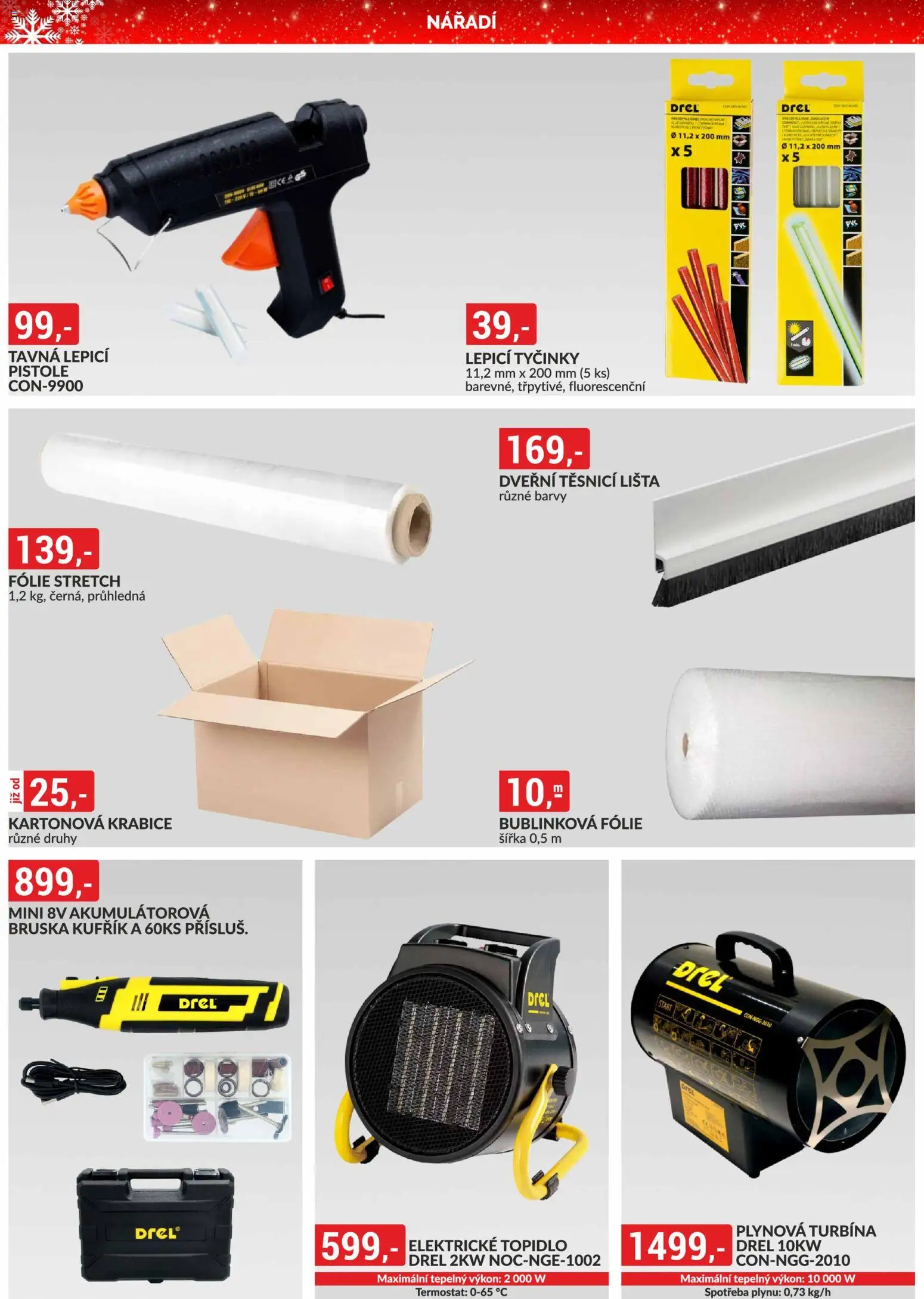 BAUMAX leták - Cheb, Otvice, Plzeň od 01.12.2025 | Strana: 36 | Produkty: Kufřík, Fólie, Bruska, Barvy