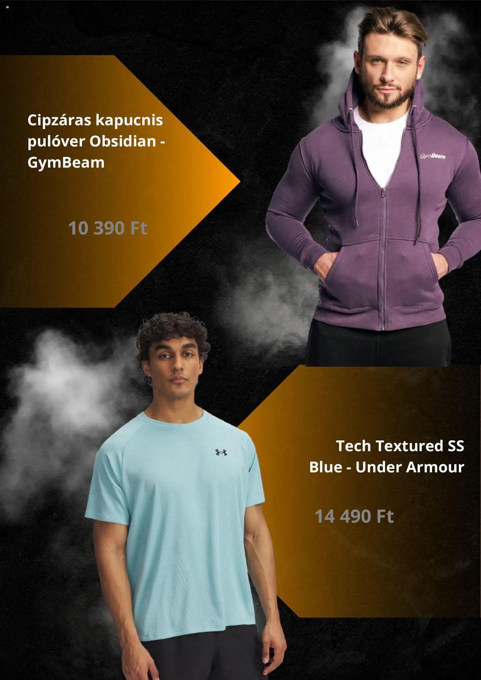 GymBeam akciós ujság - amely érvényes a következő dátumtól: 21.01.2026 | Oldal: 3 | Termékek: Under armour, Pulóver