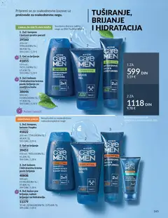 2u1 šampon i balzam protiv peruti, Anti-dandruff shampoo & conditioner - pregled AVON kataloga - važi od 01.04.2026 | Strana: 165 | Proizvode: Gel za brijanje, Šampon, Balzam, Krema