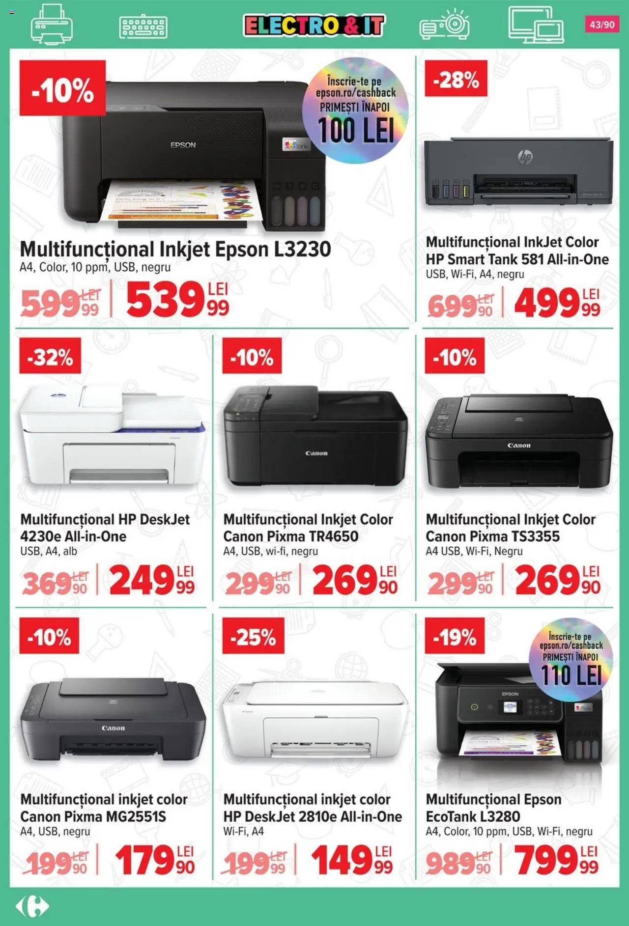 Carrefour catalog - Începe școala – valabil de la 13.08.2025 | Pagină: 44