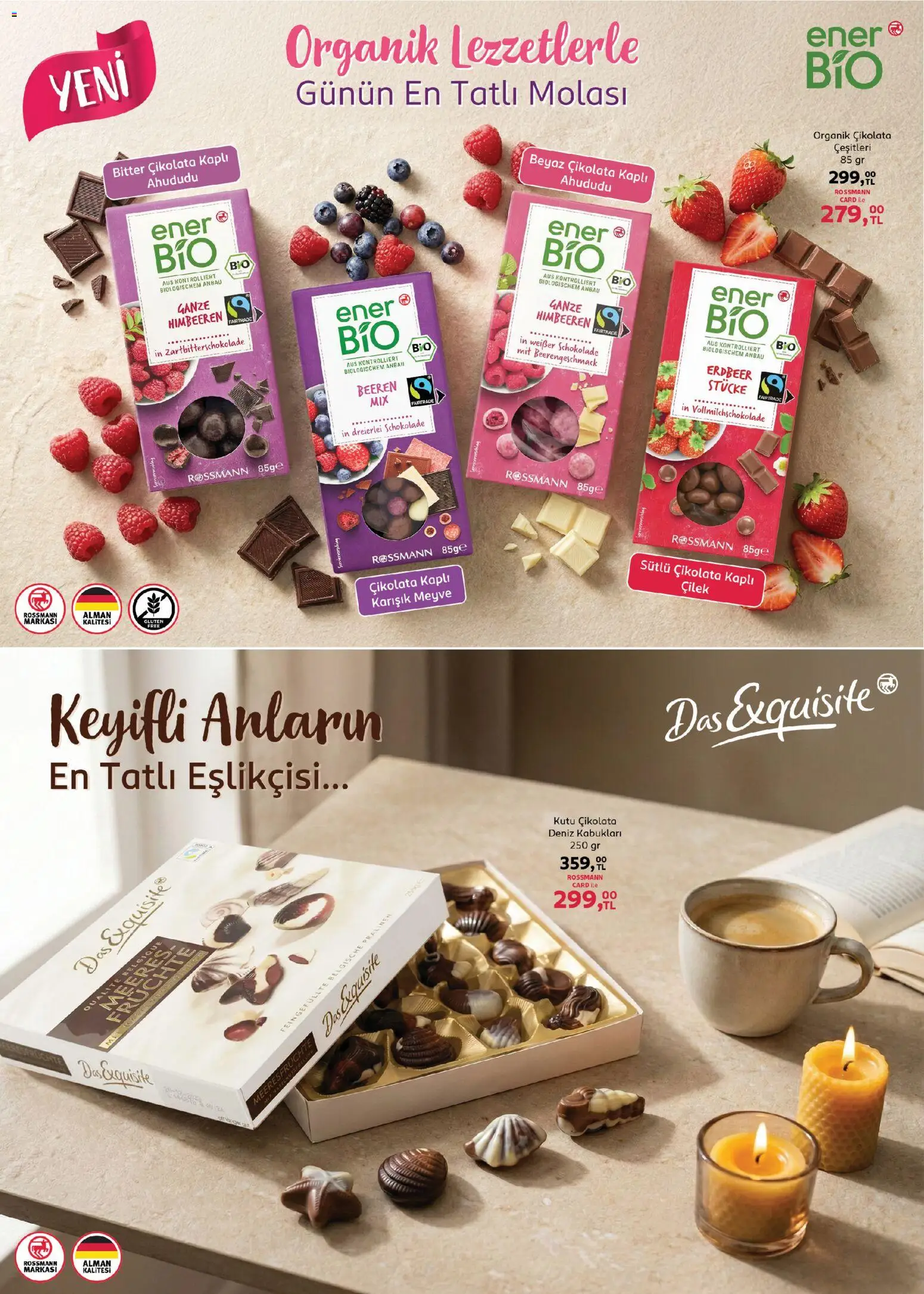 Rossmann - Mart Ev & Yaşam Kataloğu - 02.03.2026 tarihinden itibaren geçerlidir | Sayfa: 16 | Ürünler: Çikolata, Çilek, Meyve, Ahududu