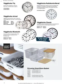 Office Depot - erbjudanden - Lärarkalendrar - Förhandsvisning av reklamblad från butik Office Depot aktuell från 01.09.2025 | Sida: 18 | Produkter: Batteri, Klocka, Radio