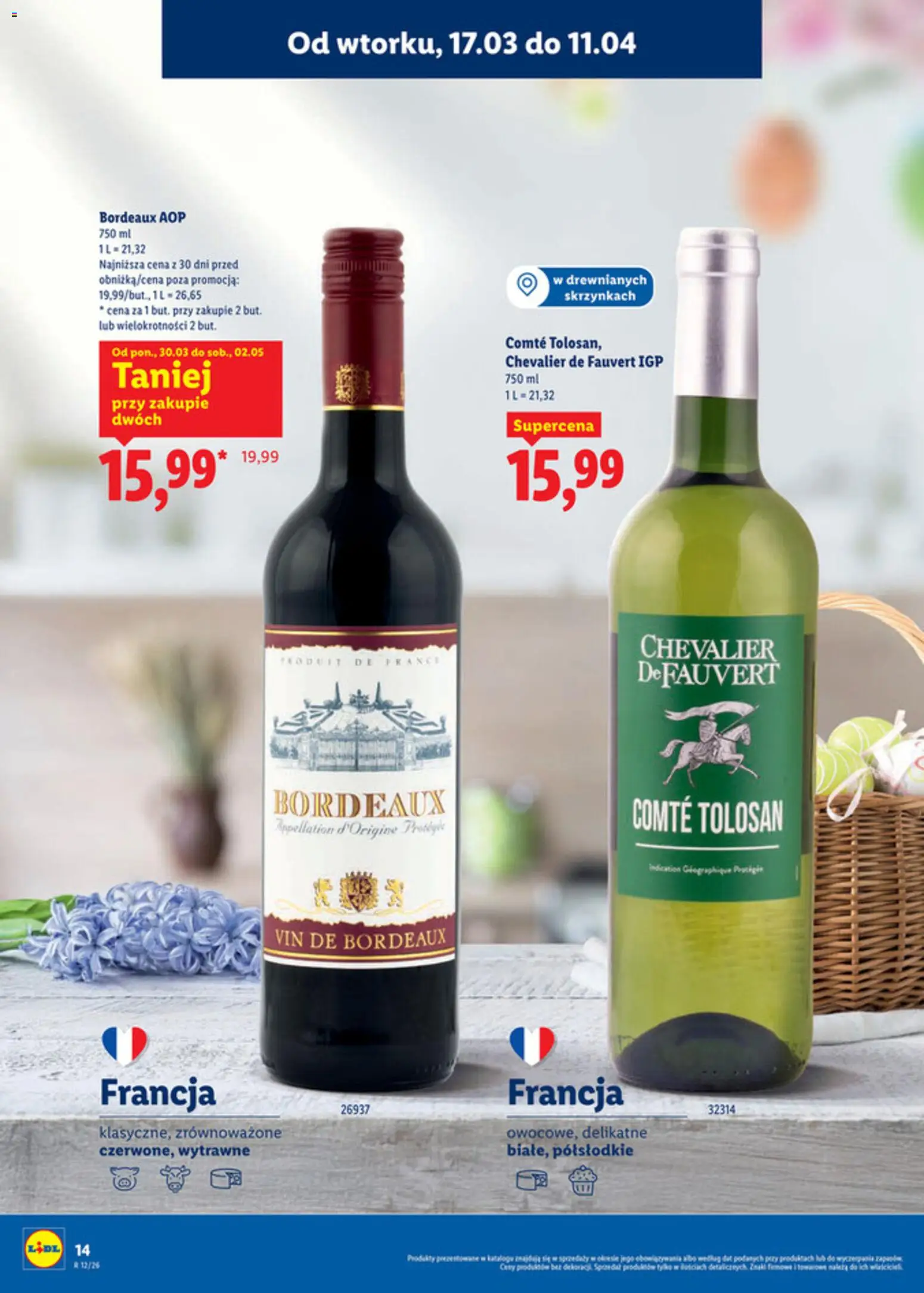 Lidl Katalog alkoholi mocnych i win od 17.03.2026 | Strona: 15