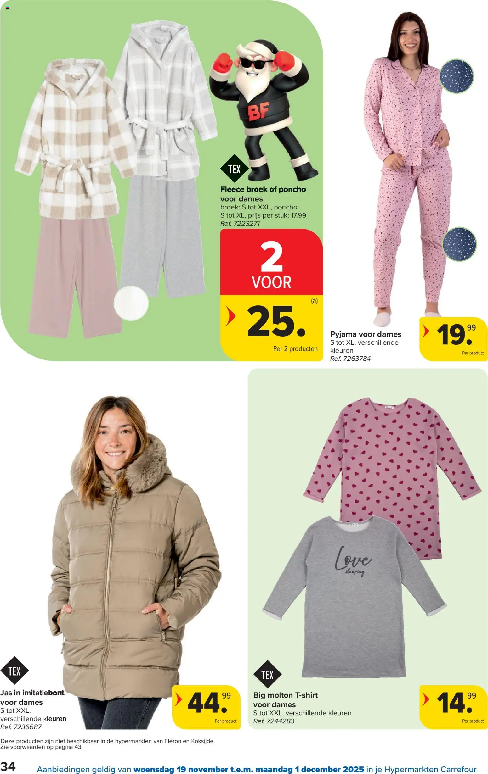 {H1} | Pagina: 34 | Producten: Poncho, Jas, Broek, Pyjama