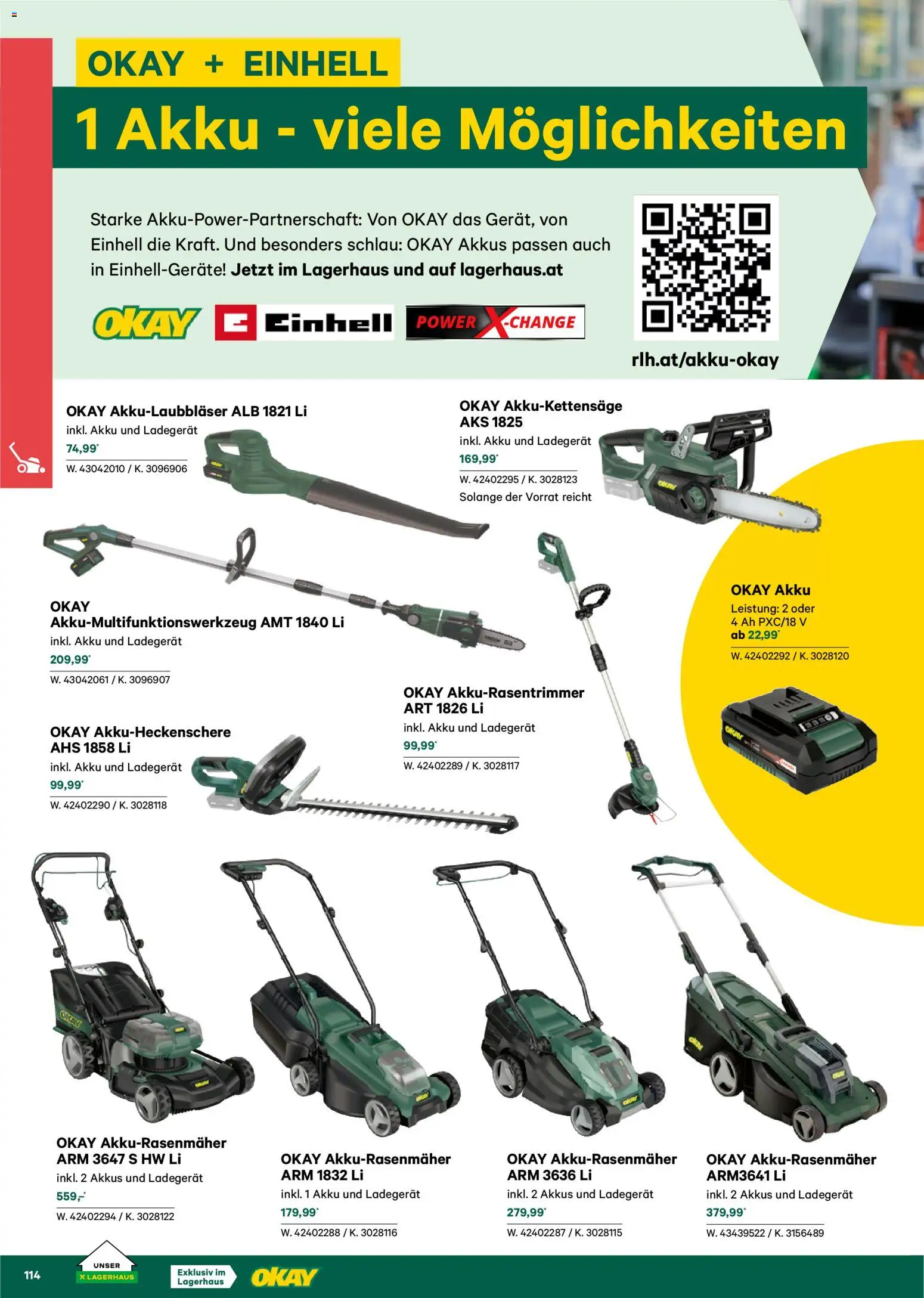Lagerhaus  Garten und Freizeit Katalog 2026 gültig ab 22.02.2026 | Seite: 114