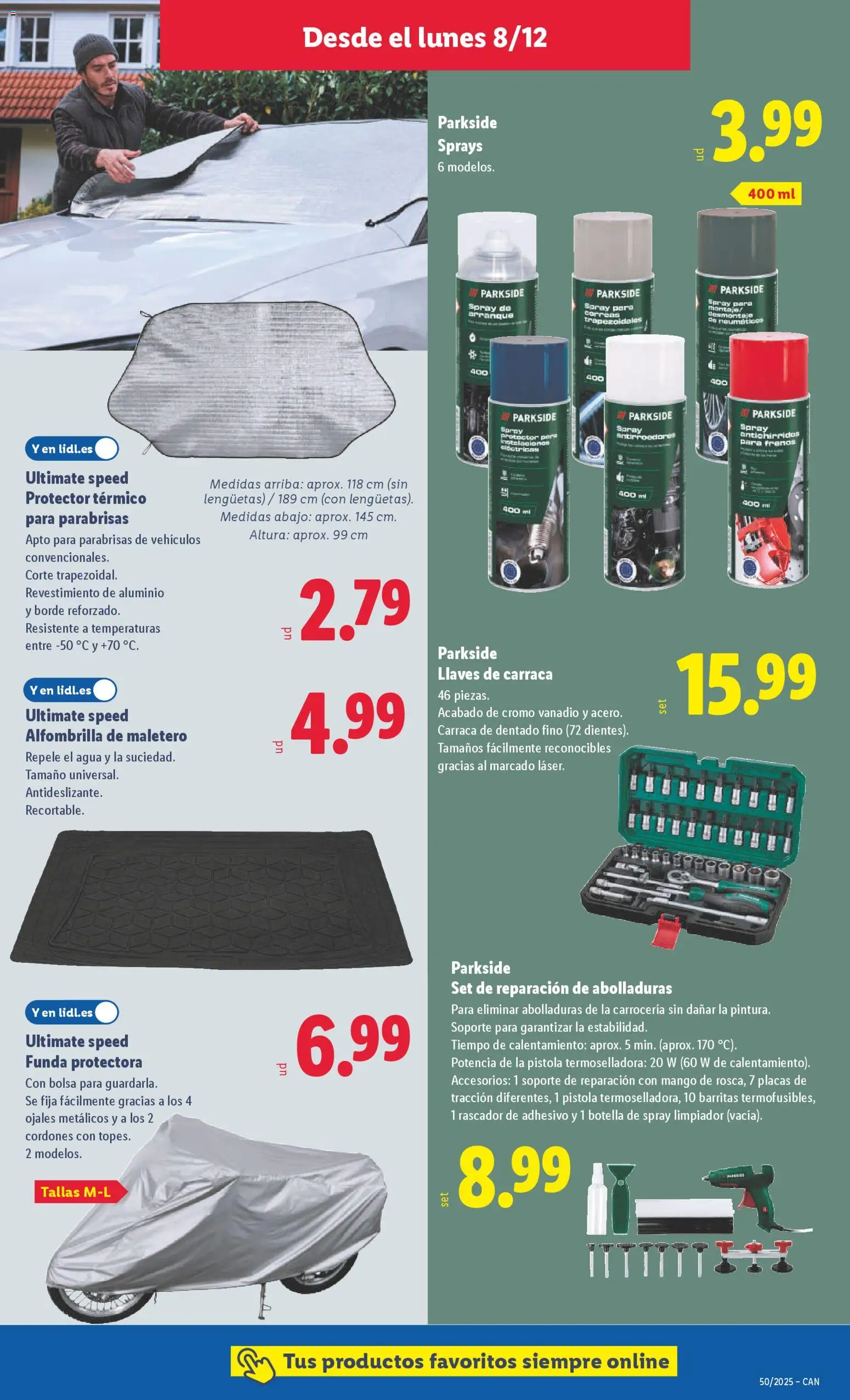 Lidl - Canarias │ válido desde el 08.12.2025 | Página: 5 | Productos: Alfombrilla, Funda, Bolsa, Ρούτερ