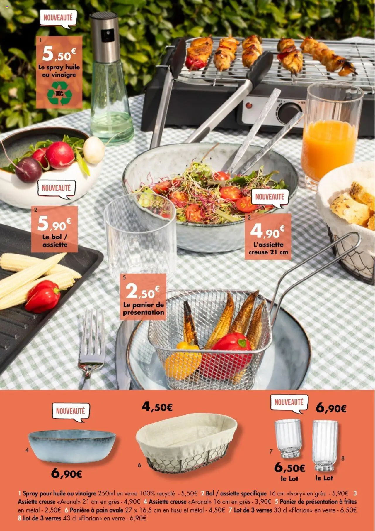  | Page: 20 | Produits: Frites, Panier, Pain, Vinaigre