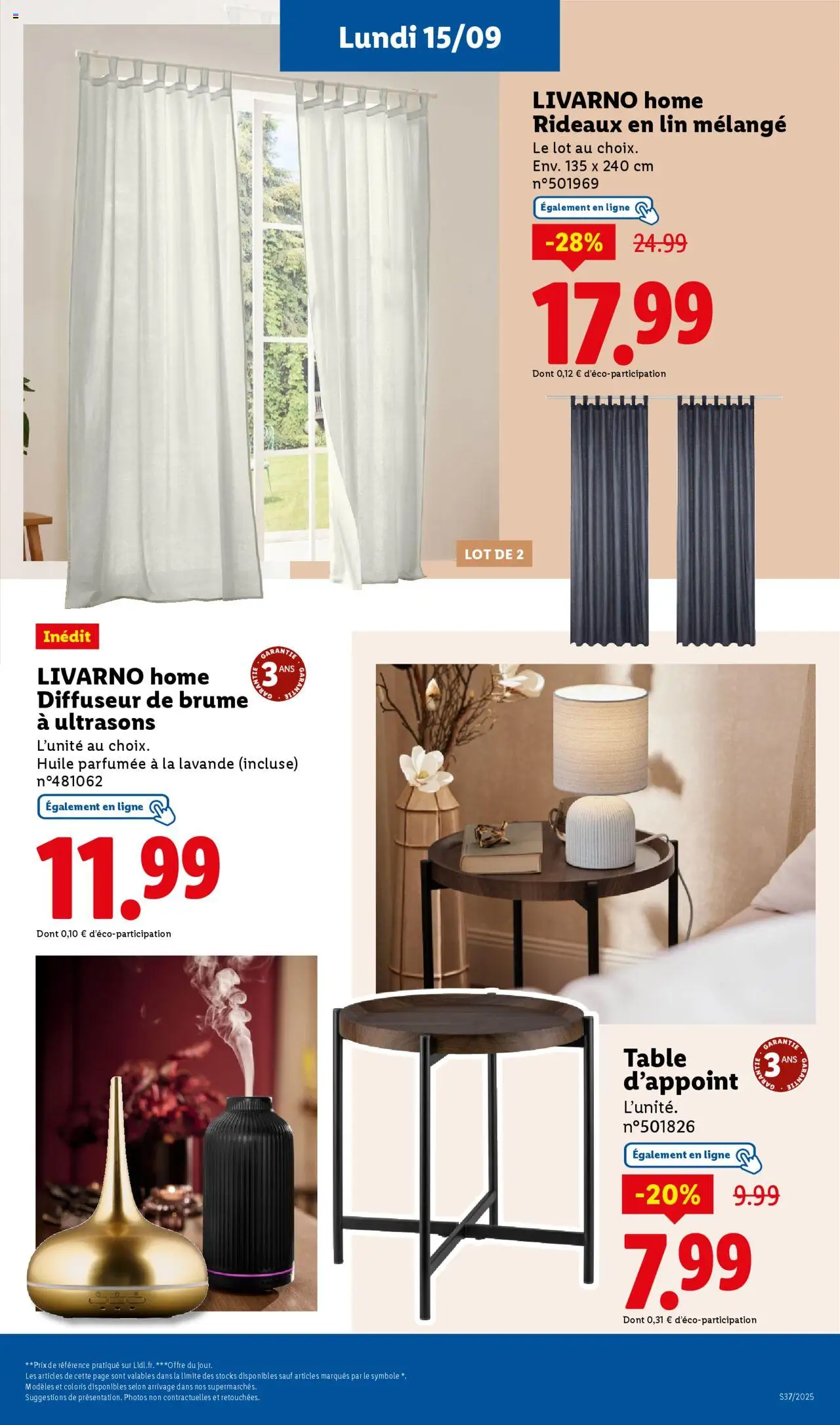  | Page: 31 | Produits: Lavande, Diffuseur, Table, Huile