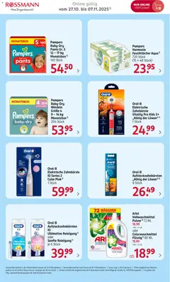 Rossmann Mit P&G Marken sparen ab 27.10.2025 gültig | Seite: 2