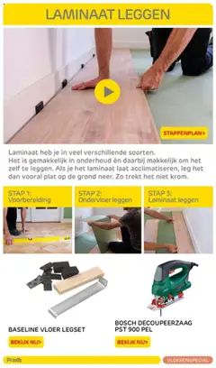 Praxis - Vloerenspecial - Voorbeeld van een folder van Praxis, geldig van 26.07.2023 | Pagina: 28