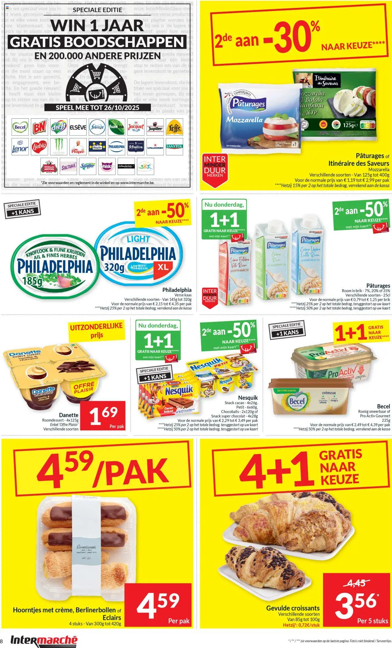 {H1} | Pagina: 8 | Producten: Room, Kontaktgrill, Mozzarella, La