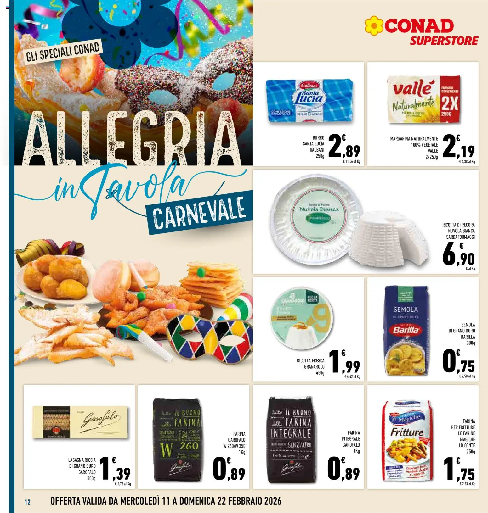 Volantino Conad del 11.02.2026 | Pagina: 12