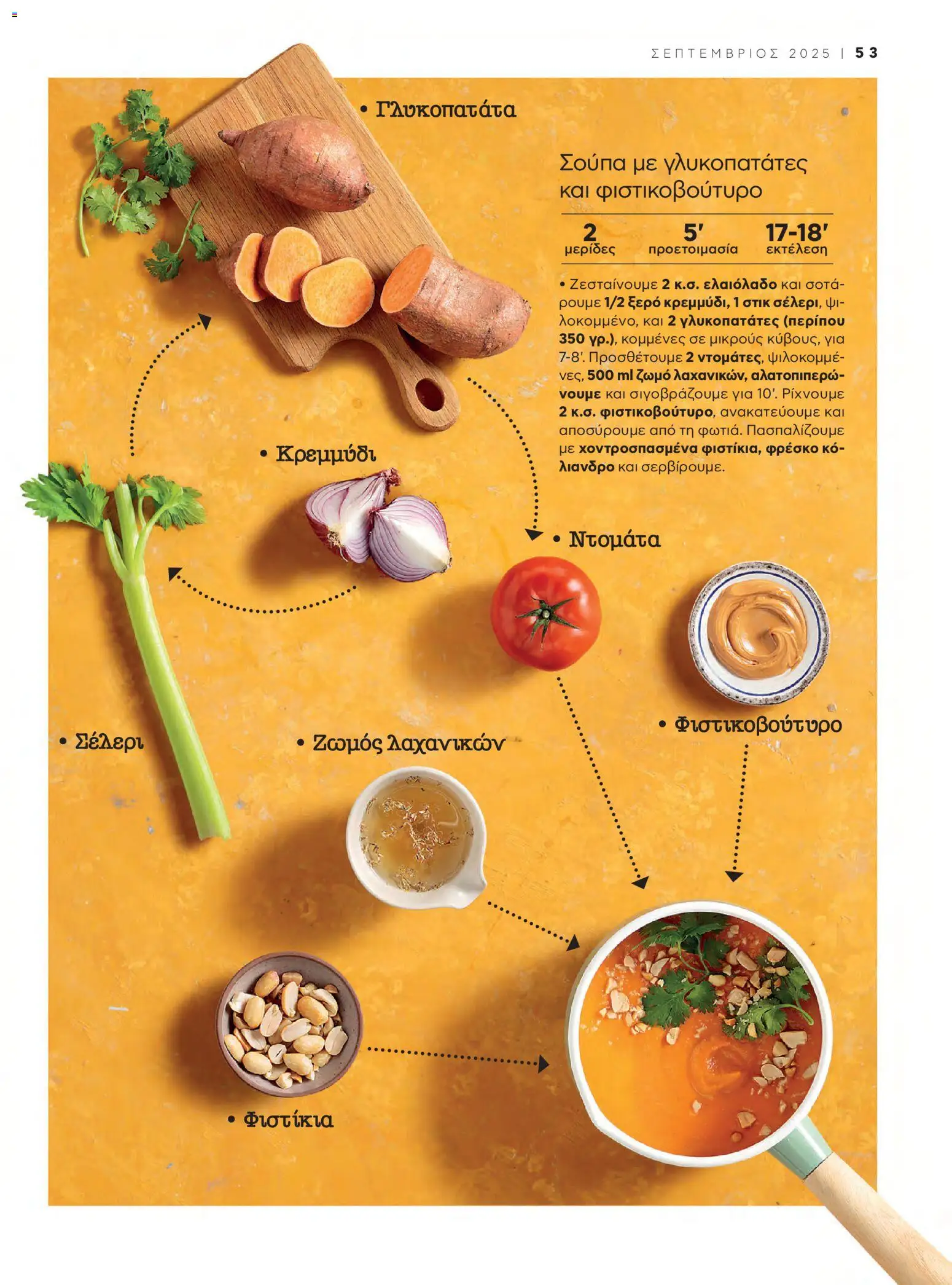  | Σελίδα: 55 | Προϊόντα: Κρεμμύδι, Φιστίκια, Γλυκοπατάτα, Φιστικοβούτυρο