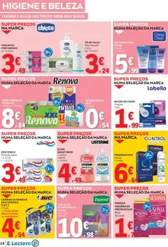 Pré-visualização E.Leclerc folheto válido de 26.02.2026 | Página: 28 | Produtos: Preservativos, Shampoo, Lâminas de barbear, Cuecas