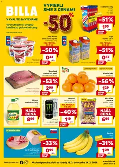 Billa leták platný od 18.02.2026
