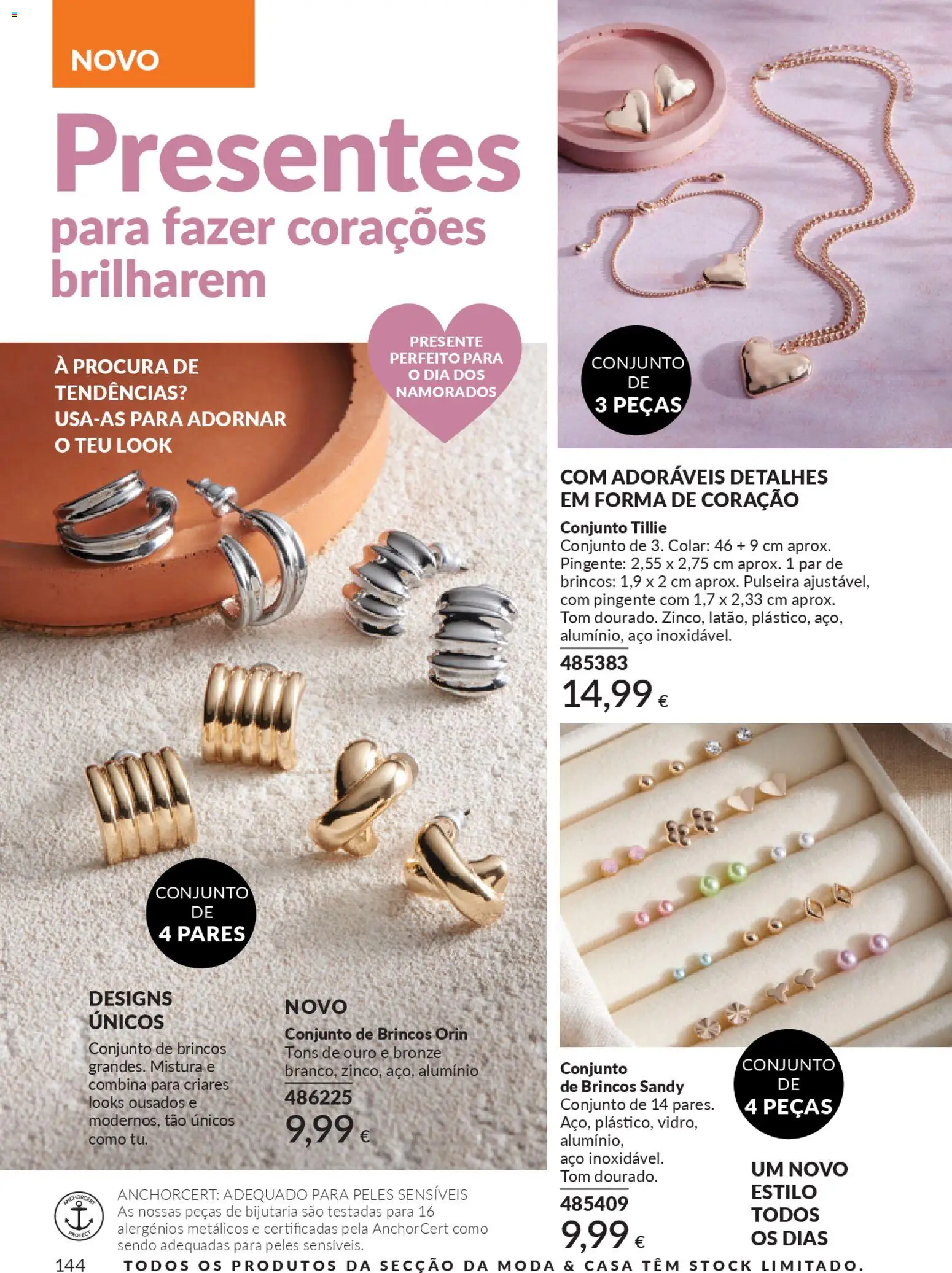 Catálogo Avon Campanha 2 │ válido de 01.02.2026 | Página: 154 | Produtos: Pulseira, Brincos, Colar