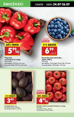 Biedronka gazetka - Oferta W tym tygodniu od 24.07.2025 | Strona: 21 | Produkty: Czosnek, Pomelo, Buraki, Marchewka