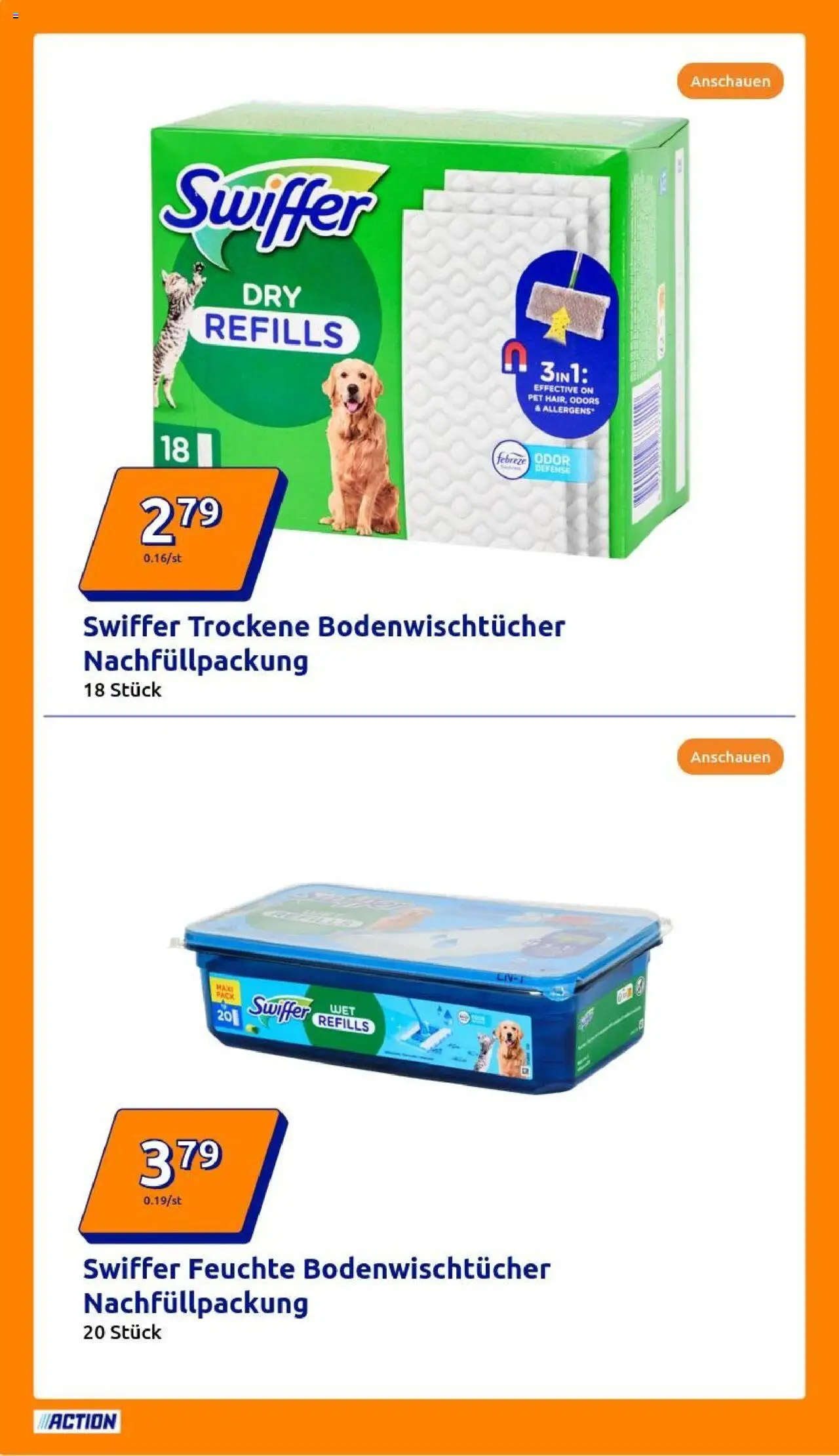 Action Prospekt - gültig ab dem 27.08.2025 | Seite: 12 | Produkte: Swiffer