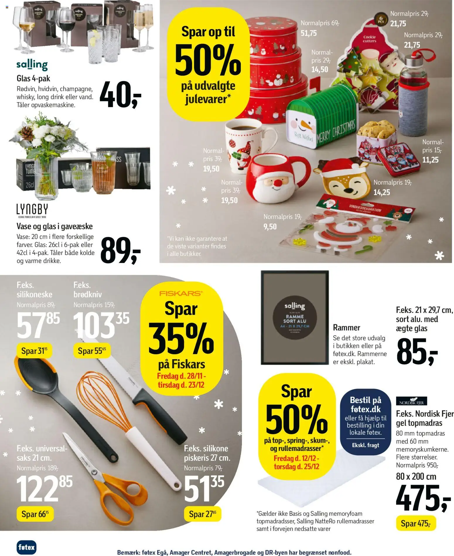 Føtex tilbudsavis – gyldig fra 12.12.2025 | Side: 66 | Produkter: Rammer, Vase, Piskeris