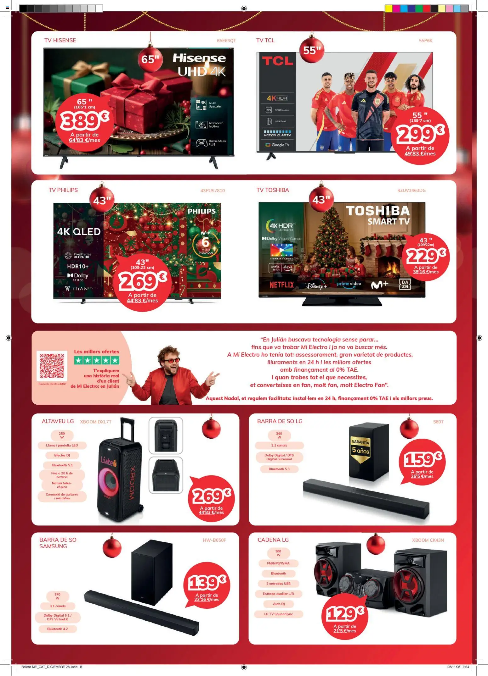 Mi Electro folleto Catalan │ válido desde el 01.12.2025 | Página: 8 | Productos: Video, USB, Batería