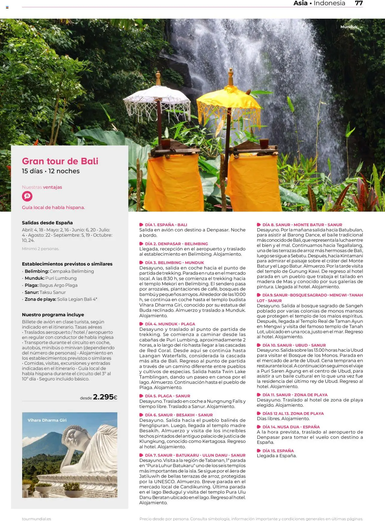 Viajes El Corte Inglés Asia y Oceanía │ válido desde el 01.01.2025 | Página: 77 | Productos: Arroz