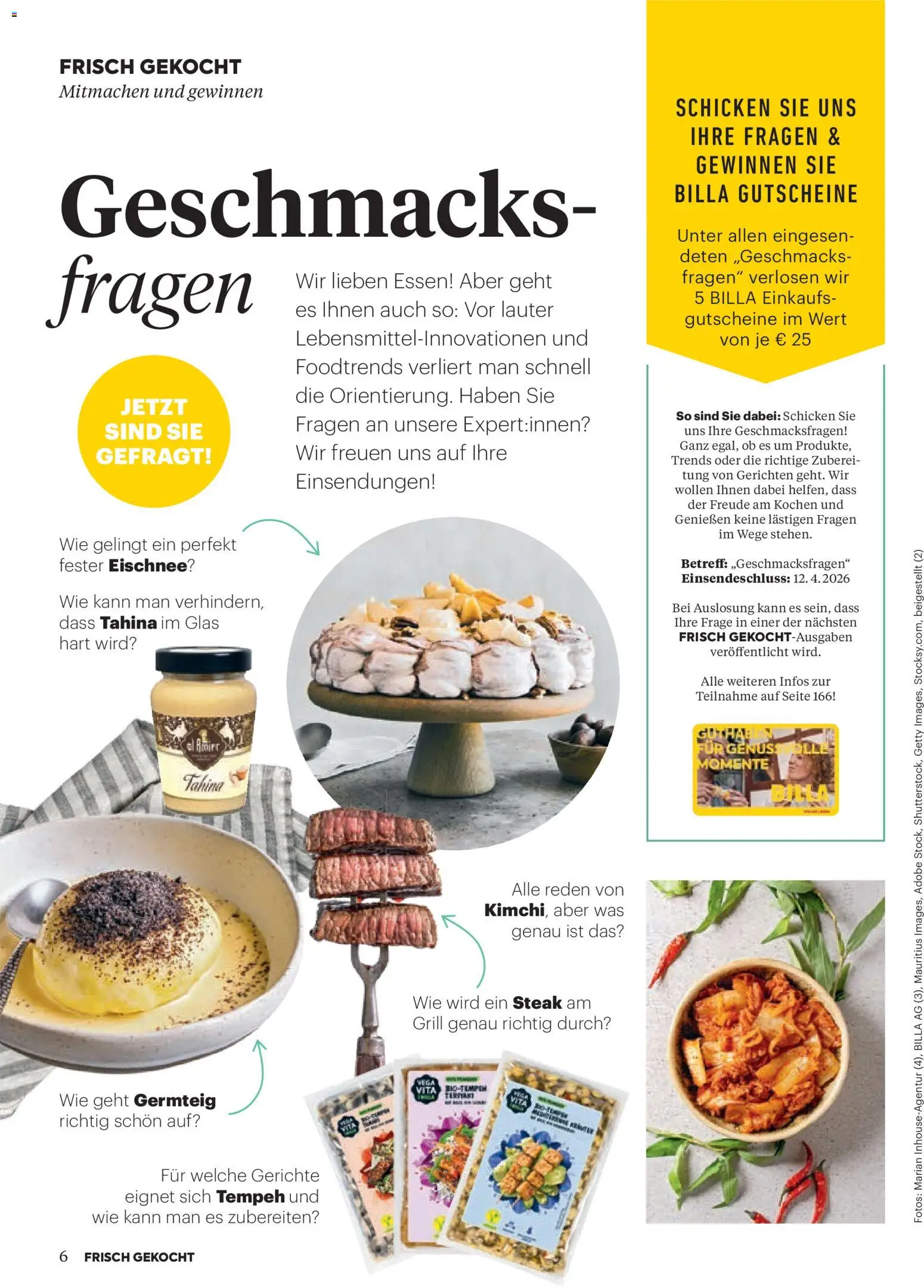 Billa  Frisch Gekocht gültig ab 01.03.2026 | Seite: 4 | Produkte: Grill