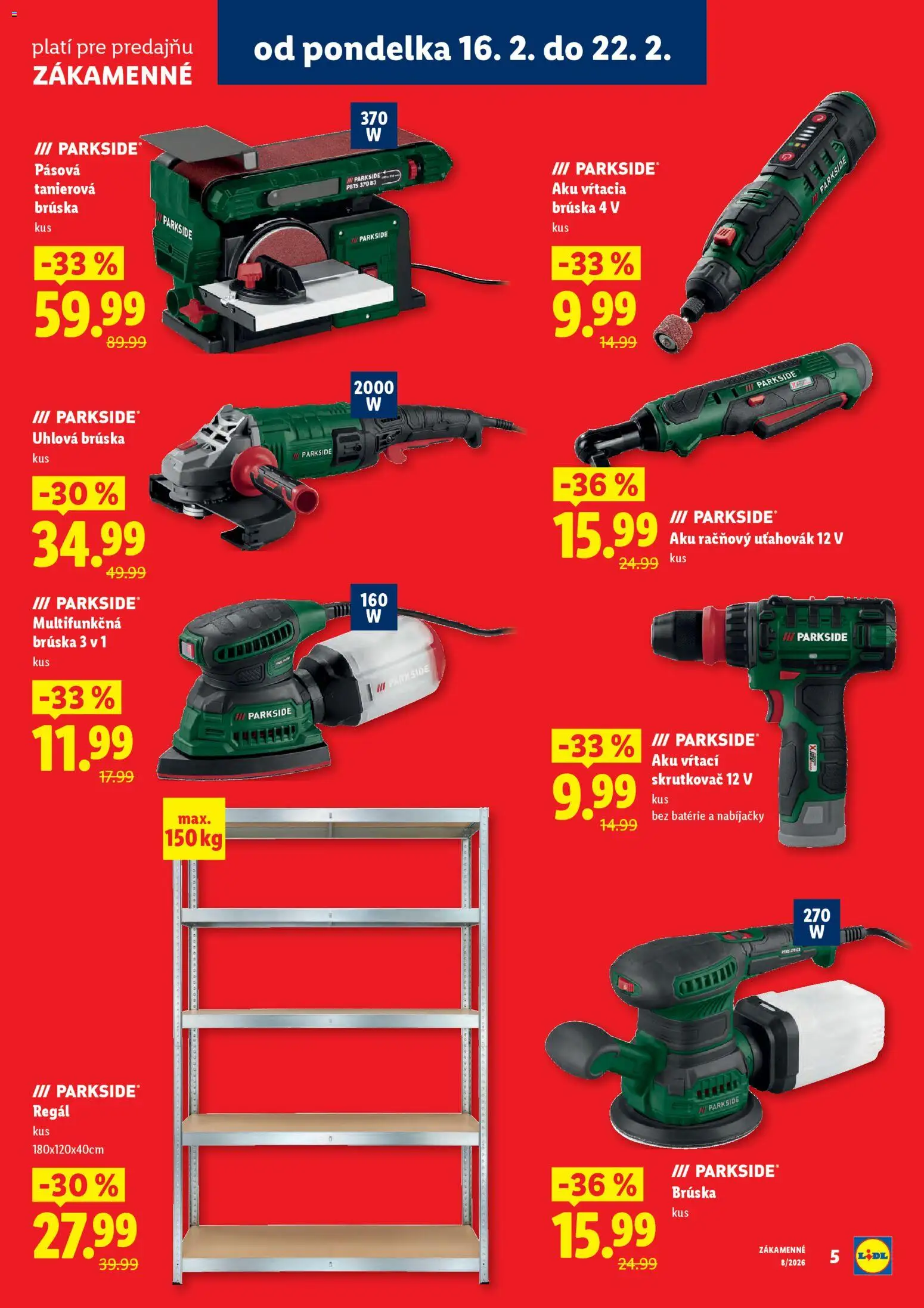 Nové Lidl akcie – leták je platný od 16.02.2026 | Strana: 5