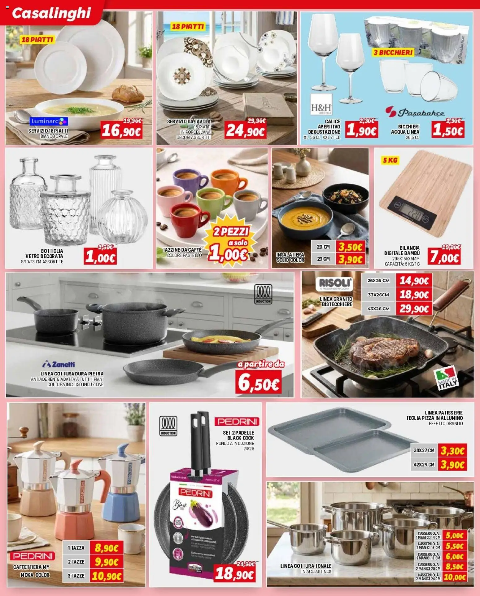 Volantino Orizzonte del 09.04.2026 | Pagina: 8 | Prodotti: Caffè, Caffettiera, Casseruola, Aperitivo