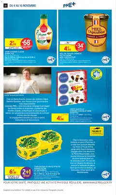 Intermarché - Prévisualisation de SIROP D'AGAVE FLACON SUNNY VIA, 350 g - 8,37 € le kg valide à partir de 04.11.2025 | Page: 26 | Produits: Olive, Sirop d'agave, Huile, Chocolat