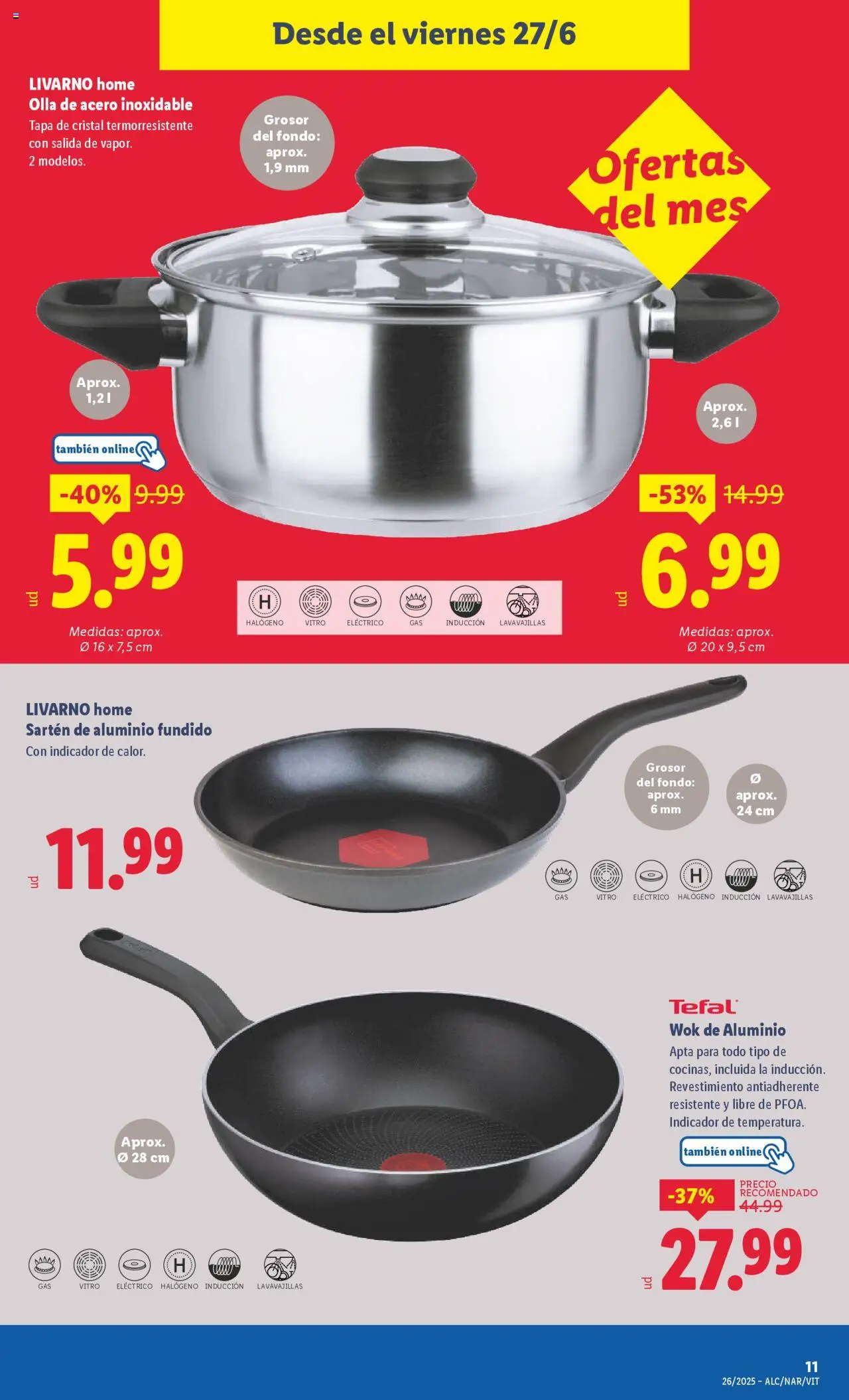 Lidl catálogo de bazar MAD │ válido desde el 23.06.2025 | Página: 27 | Productos: Pan, Lavavajillas