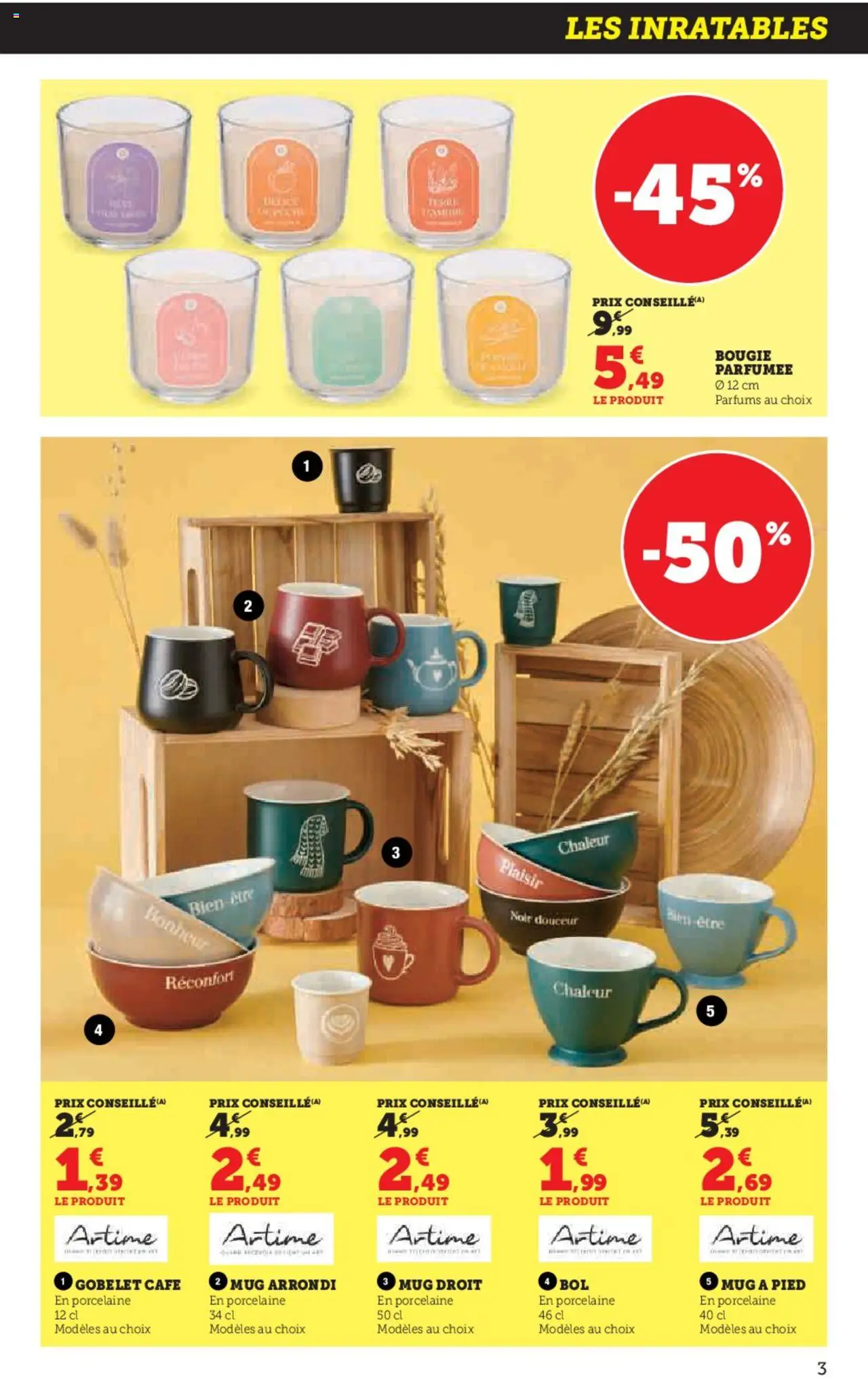 {H1} | Page: 3 | Produits: Bol, Porcelaine, Café