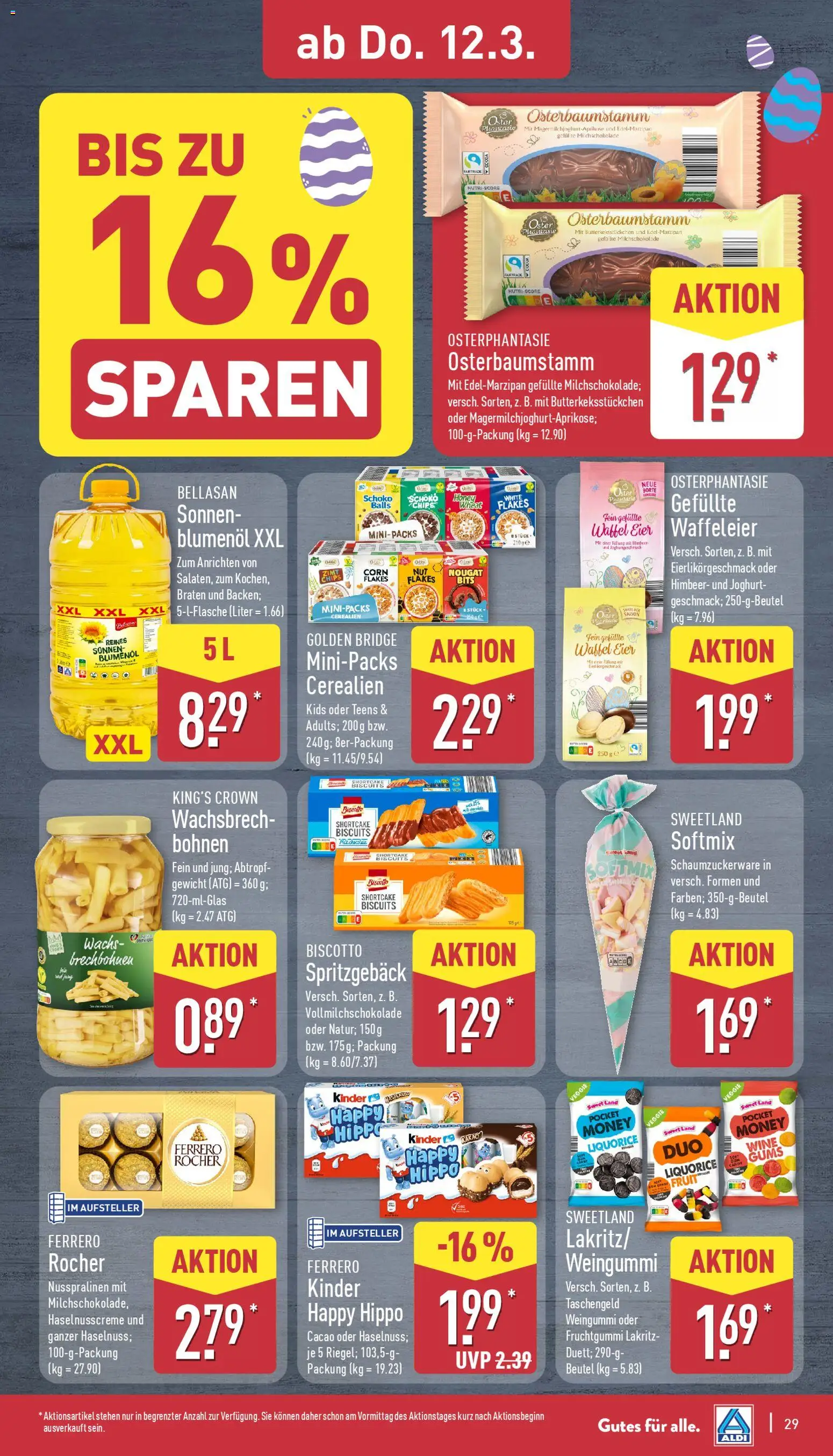 Aldi Prospekt 	 – gültig ab 09.03.2026 | Seite: 30 | Produkte: Gewicht, Joghurt, Eier, Chips