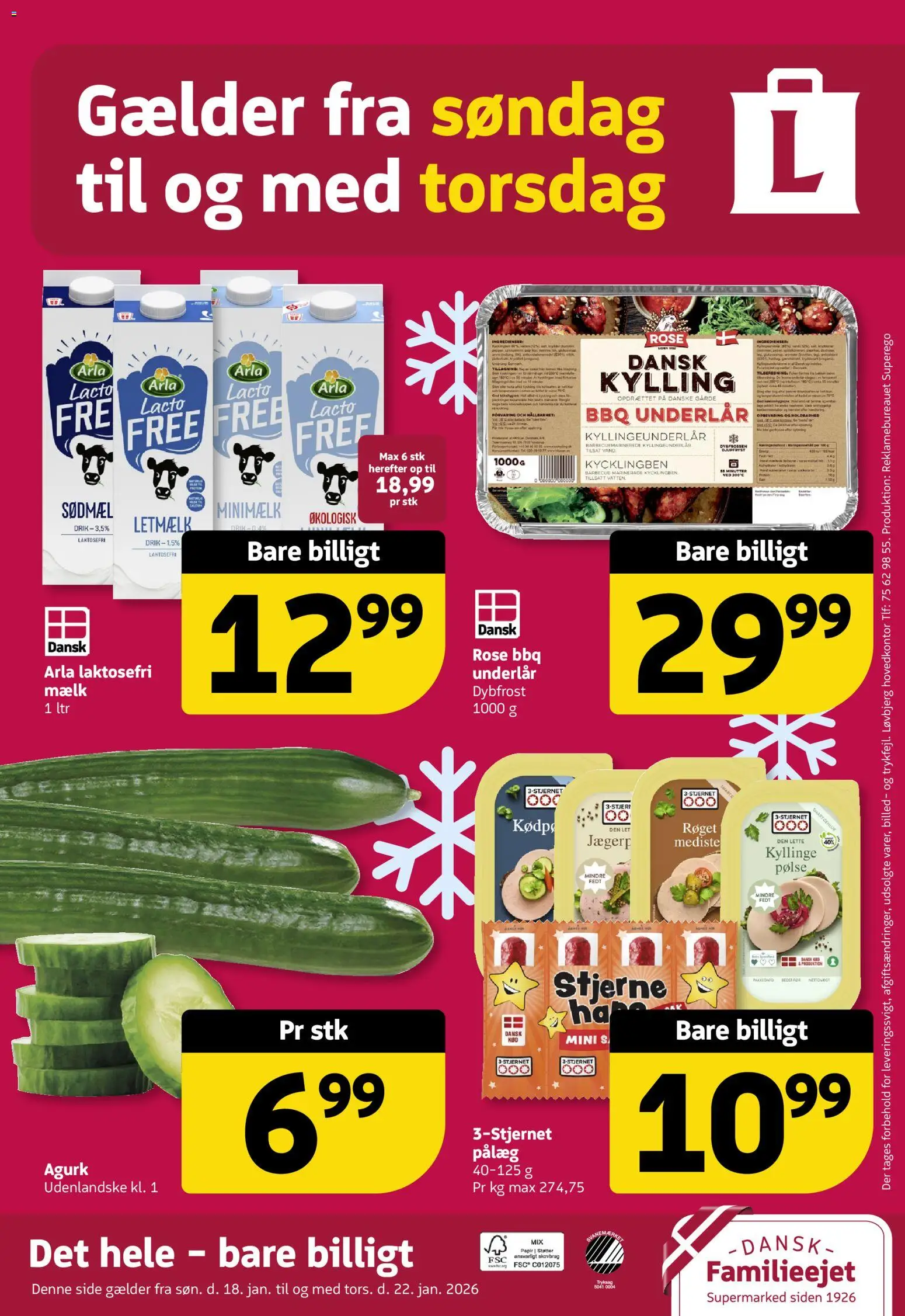 Løvbjerg tilbudsavis – gyldig fra 16.01.2026 | Side: 34 | Produkter: Mælk, Pålæg, Jogo de ferramentas