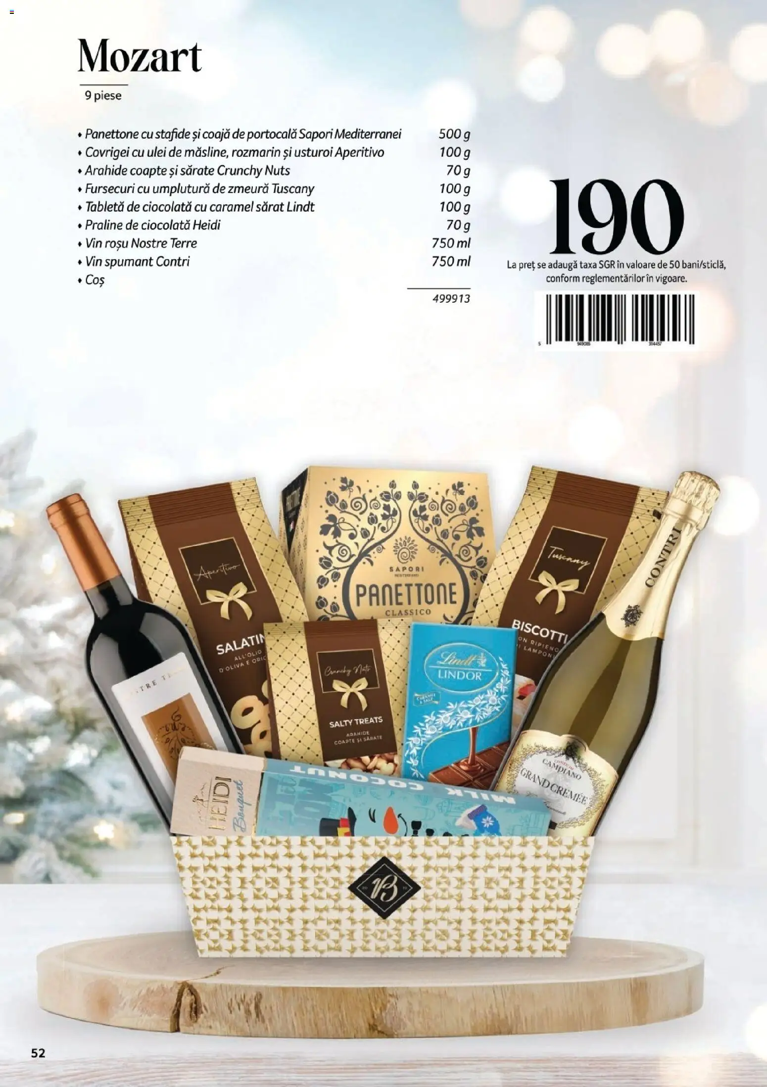 Noul catalog Selgros – valabil de la 07.11.2025 | Pagină: 52 | Produse: Tabletă, Covrigei, Praline, Ulei