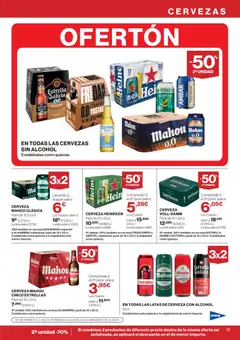 Vista previa Hipercor catálogo válido desde el 07.01.2026 | Página: 35 | Productos: Cerveza, Té, Σπανάκι