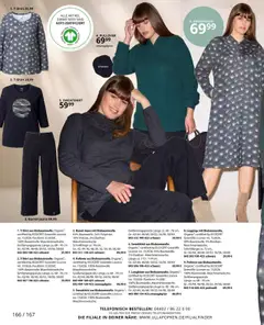 Ulla Popken Prospekt 	 ab 01.10.2025 gültig | Seite: 166 | Produkte: Sweatshirt, Pullover, Leggings