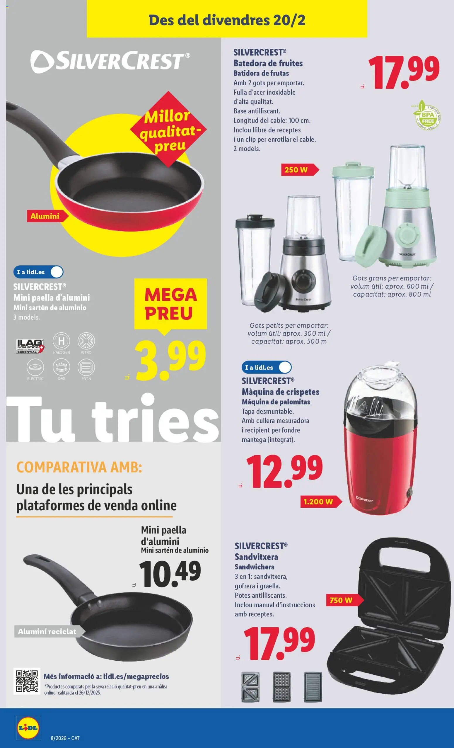 Lidl folleto de bazar │ válido desde el 16.02.2026 | Página: 18