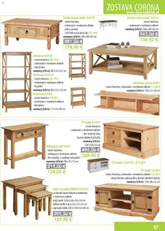 IDEA nábytok leták platný od 01.10.2025 | Strana: 97 | Produkty: Tv, Tv stolik, Stôl, Úchytky